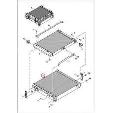 7025613 Радиатор водяной Bobcat