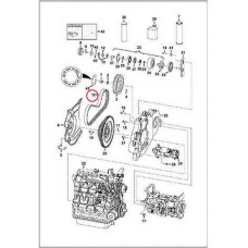 6667322 Ремень привода гидронасоса Bobcat