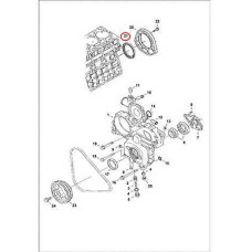 6680705 Сальник задний Bobcat