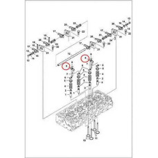 7000663 Рычаг клапанов двухплечий Bobcat
