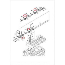 3974521 Стойка коромысла (с винтом и гайкой) Bobcat
