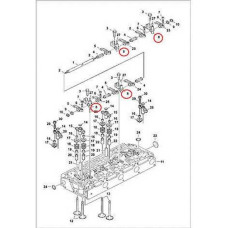 6680869 Стойка коромысла Bobcat 6680869 Стойка коромысла Bobcat