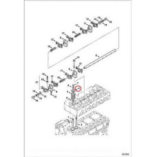 3974515 Тарелка клапана Bobcat 3974515 Тарелка клапана Bobcat