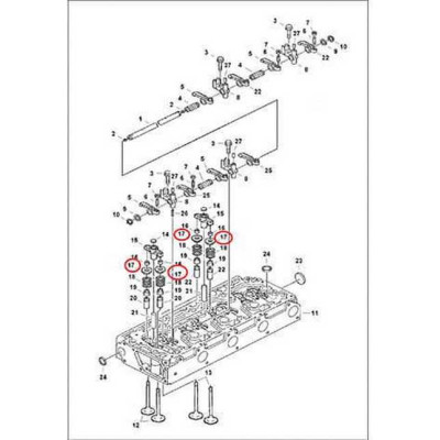 6685959 Тарілка клапана Bobcat