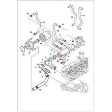 7008501 Теплообменник EGR Bobcat