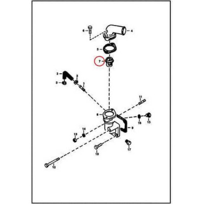 6630184 Термостат Bobcat
