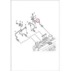 7008497 Трубка топливная высокого давления №4 Bobcat