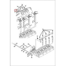 6698567 Трубка топливная высокого давления Bobcat