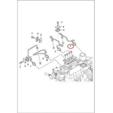 7000729 Трубка топливная высокого давления Bobcat 7000729 Трубка топливная высокого давления Bobcat