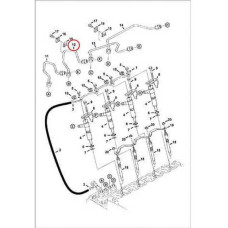 6685103 Трубка топливная высокого давления №2 Bobcat