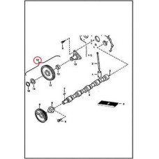 6684793 Шестерня вала промежуточного (со втулкой) Bobcat