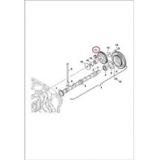 7008432 Шестерня вала промежуточного (со втулкой) Bobcat