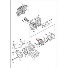6698560 Шестерня ТНВД Bobcat