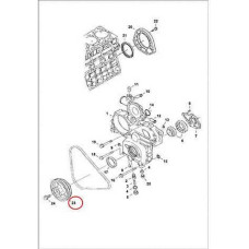 7017208 Шкив вала коленчатого Bobcat