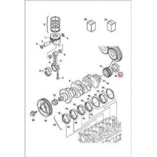 3974395 Штифт (вал коленчатый) Bobcat