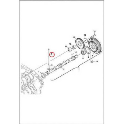 7000674 Штанга толкателя Bobcat