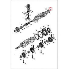 7000450 Штифт вала коленчатого Bobcat 7000450 Штифт вала коленчатого Bobcat