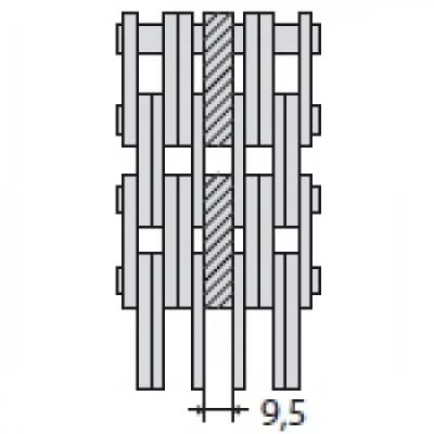 Ланцюг стріли (підйомного пристрою) навантажувача 39