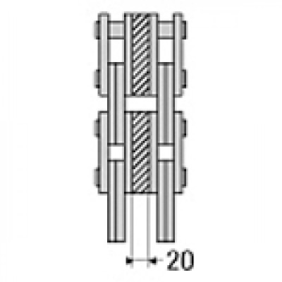 Ланцюг стріли (підйомного пристрою) навантажувача 4x4 (25)