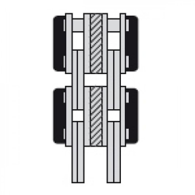 Цепь стрелы (подъёмного устройства) погрузчика 4x4 (37)