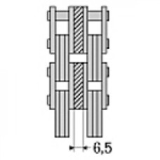 Цепь стрелы (подъёмного устройства) погрузчика 4x6 (36)