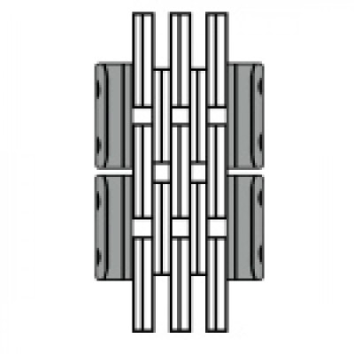 Цепь стрелы (подъёмного устройства) погрузчика 6x6 (38)