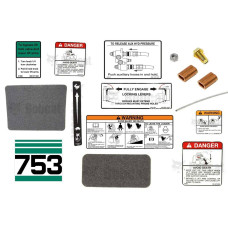 Комплект наклеек 753 Bobcat, 6901066 Комплект наклеек 753 Bobcat, 6901066