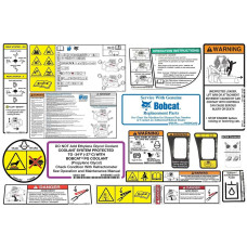 Комплект наклеек T590 Bobcat, 6990602