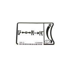 Наклейка Bobcat, 7240698