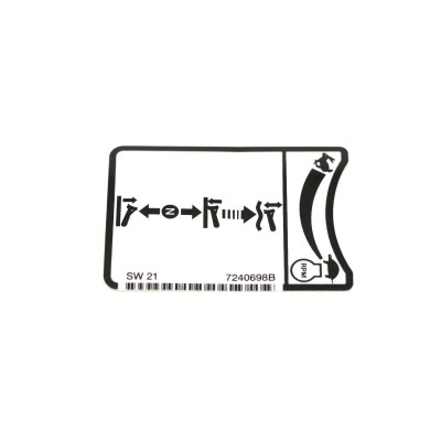 Наклейка Bobcat, 7240698