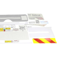 Комплект зовнішніх наклейок T595 Bobcat, 7294586 Комплект зовнішніх наклейок T595 Bobcat, 7294586