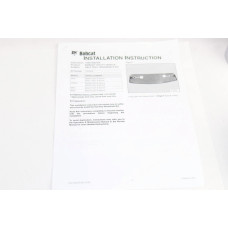 Полиэтиленовый комплект половинного ветрового стекла Bobcat, 7343928