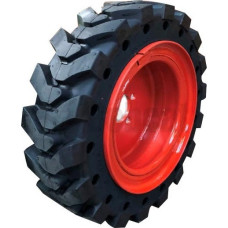 Правая сплошная шина для S70 Bobcat, оранжевый обод, 7365906 Правая сплошная шина для S70 Bobcat, оранжевый обод, 7365906