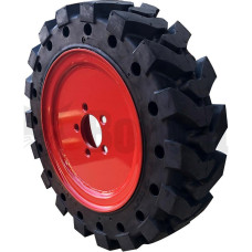 Правая сплошная шина для S70 Bobcat, оранжевый обод, 7365906 Правая сплошная шина для S70 Bobcat, оранжевый обод, 7365906