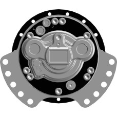 Гидростатический двухскоростной приводной двигатель Bobcat, 7388752