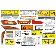 Комплект наклеек Bobcat, 7403726 Комплект наклеек Bobcat, 7403726
