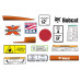 Комплект наклеек Bobcat, 7403731 Комплект наклеек Bobcat, 7403731